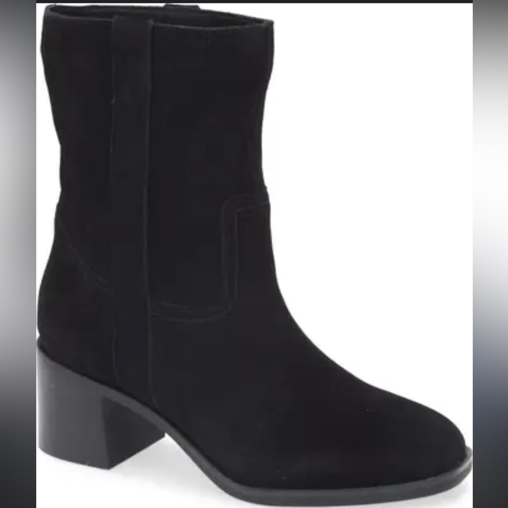 Steve Madden Black Ankle Boots